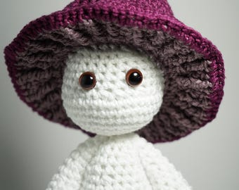 Crochet Stuffed Impkin, Amigurumi Creature