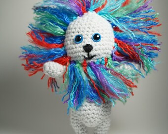 Crochet Stuffed Impkin, Amigurumi Creature