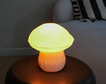 Mushroom Lamp: Edulis Fungus for your autumn cozy home decoration - perfect table lamp für a soft and magical touch