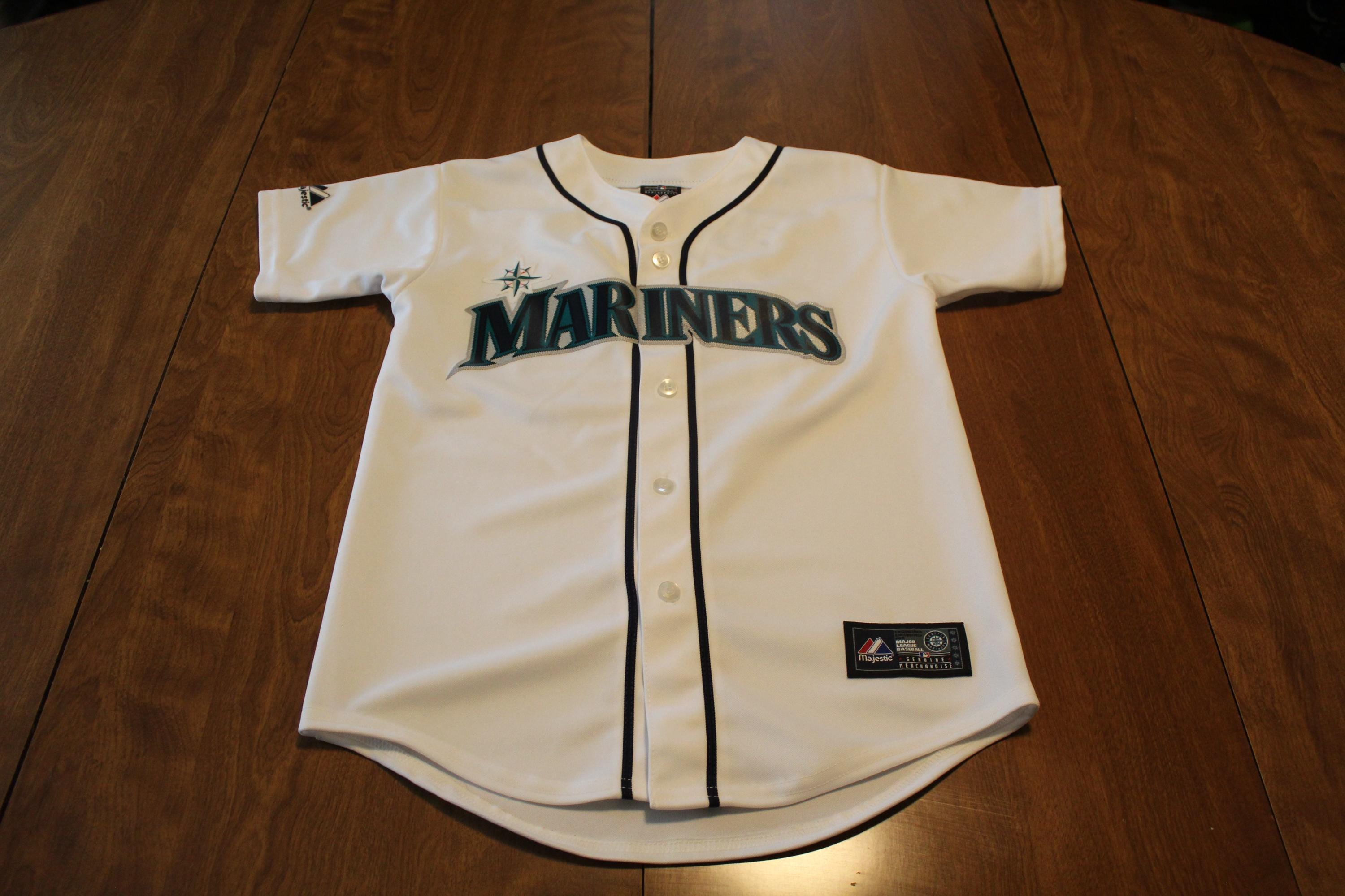 Majestic Ken Griffey Jr Seattle Mariners Jersey White Medium - Etsy