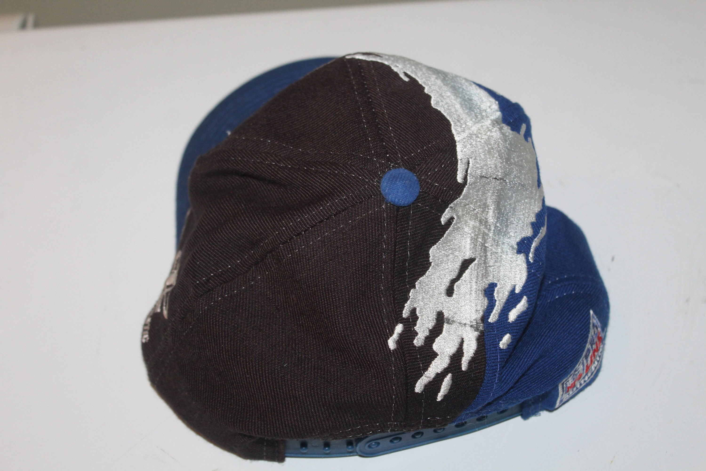 90's Dallas Cowboys Logo Athletic Splash NFL Snapback Hat - Etsy