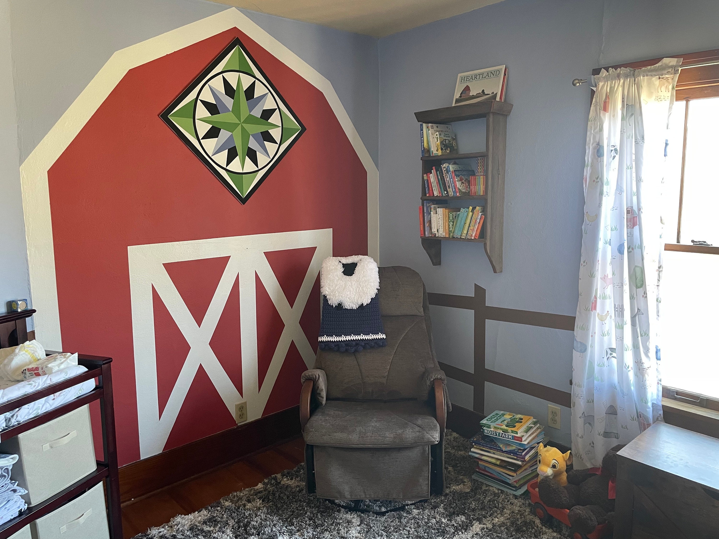 Barn Quilt (2’x2’) - Made to Order: Painted Pattern, Colors ...