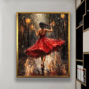 open lace back dress Rhythm in Red: The Dancing Muse