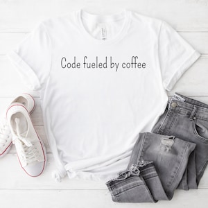Coding Shirt, Computer Science Gift, Coding Nerd Humor Tee, Programming Shirt, Web Developer Gift, Tshirt Gift for Him Her, Gift For Coder