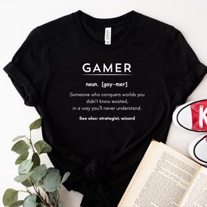 Gaming TShirt Gamer TShirt Videogame TShirt Gift for Gamer Nerdy Shirts Esports Gaming Tshirt Gift for geeks Arcade shirt Tech lovers