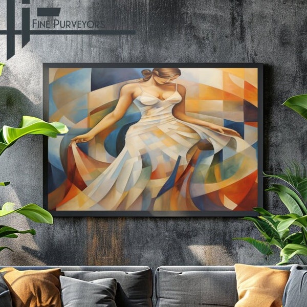 The Female form | Oil Painting | Abstract | Woman art | Digital Art | PRINTABLE Download | 1036