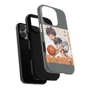 Basketball Phone Case, Tough Cases for Sports Lovers, Youthful Jersey Design, Perfect Gift for Athletes, Trendy Accessories