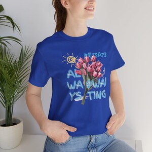 Casualowa damska koszulka z modnym,stylowym nadrukiem graficznym, urocza koszulka,bawelna Tshirt,Women/Girl design top