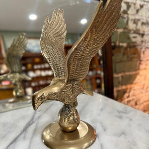 イーグル 地球儀 真鍮 ビンテージ Brass eagle on globe - Etsy 日本