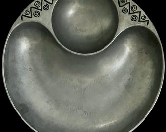 Wilton Armetale Chip and Dip Platter