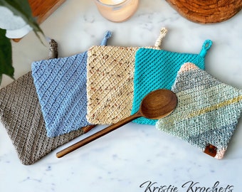 Handmade Crochet Potholder | Crochet Hot Pad | Kitchen Gift | Kitchen Accessory
