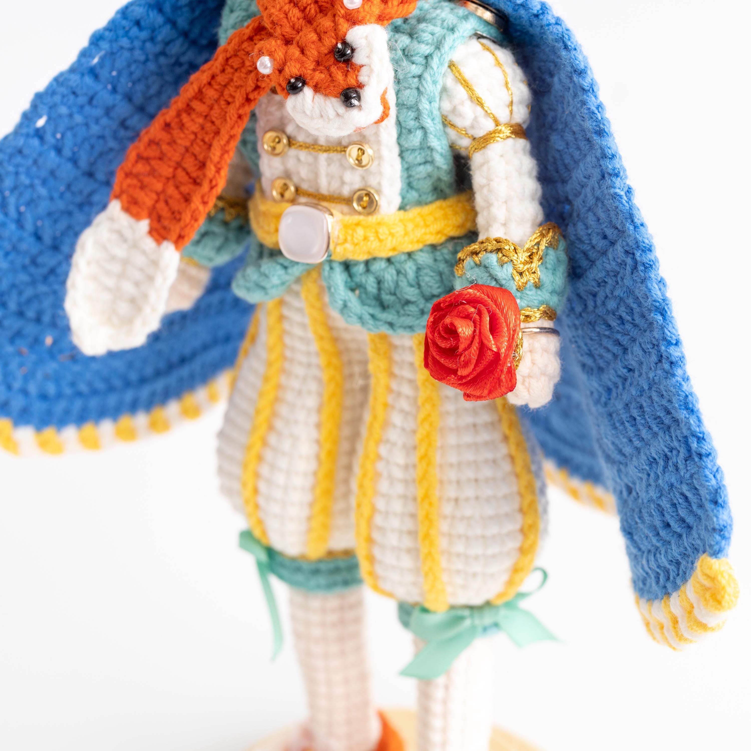 かぎ針編みの星の王子さま人形、手作りあみぐるみ、絵本ギフト - Etsy 日本