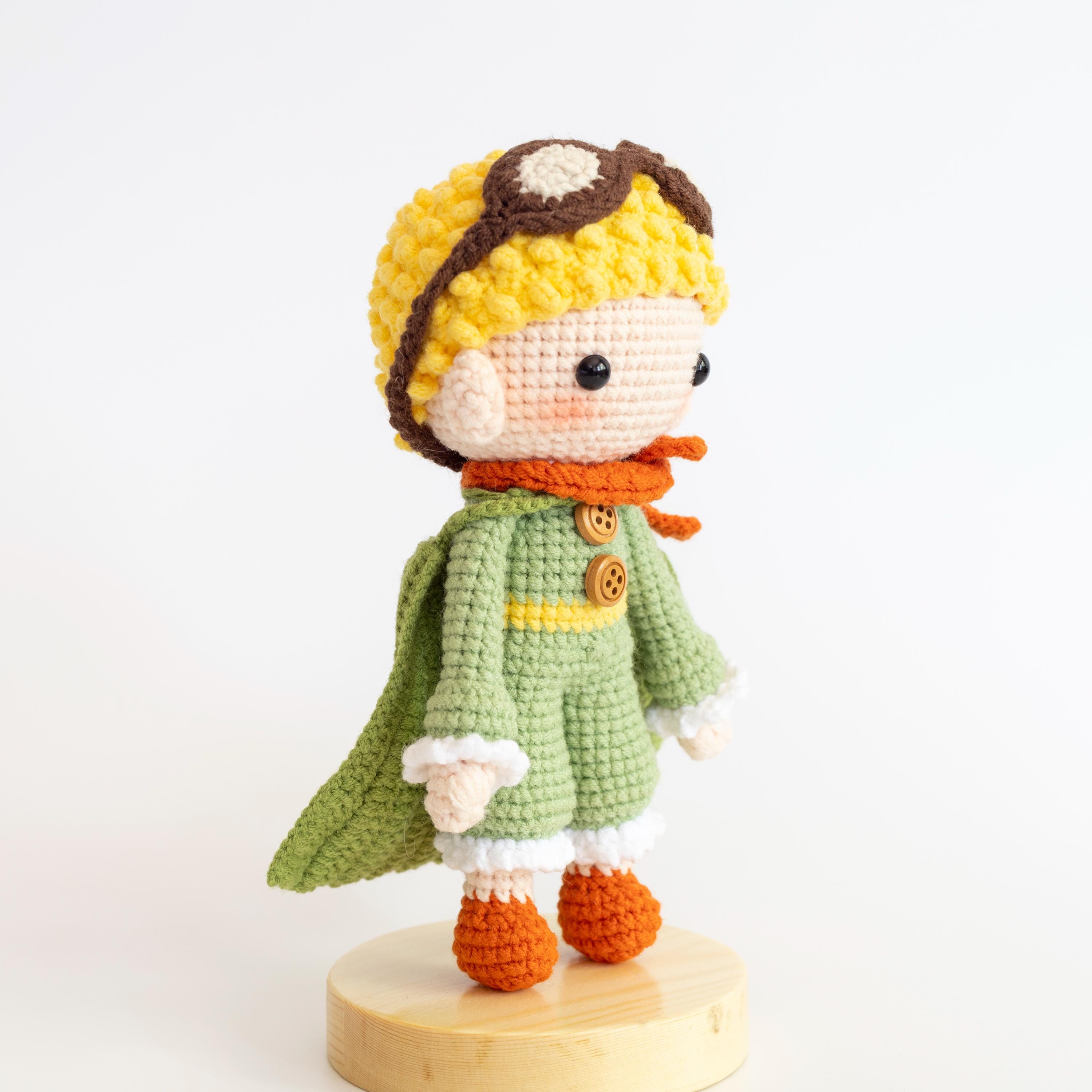 手作りかぎ針編みの星の王子さま人形、あみぐるみぬいぐるみ - Etsy 日本