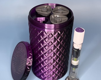 GLP-1 Injection 4-Pen Holder - GLP-1, Medicine Storage for Fridge or Travel