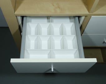 イケア　KALLAX 引き出し3個セット IKEA Kallax引き出し（27.5 x 30.5 cm）にぴったり合うインサート