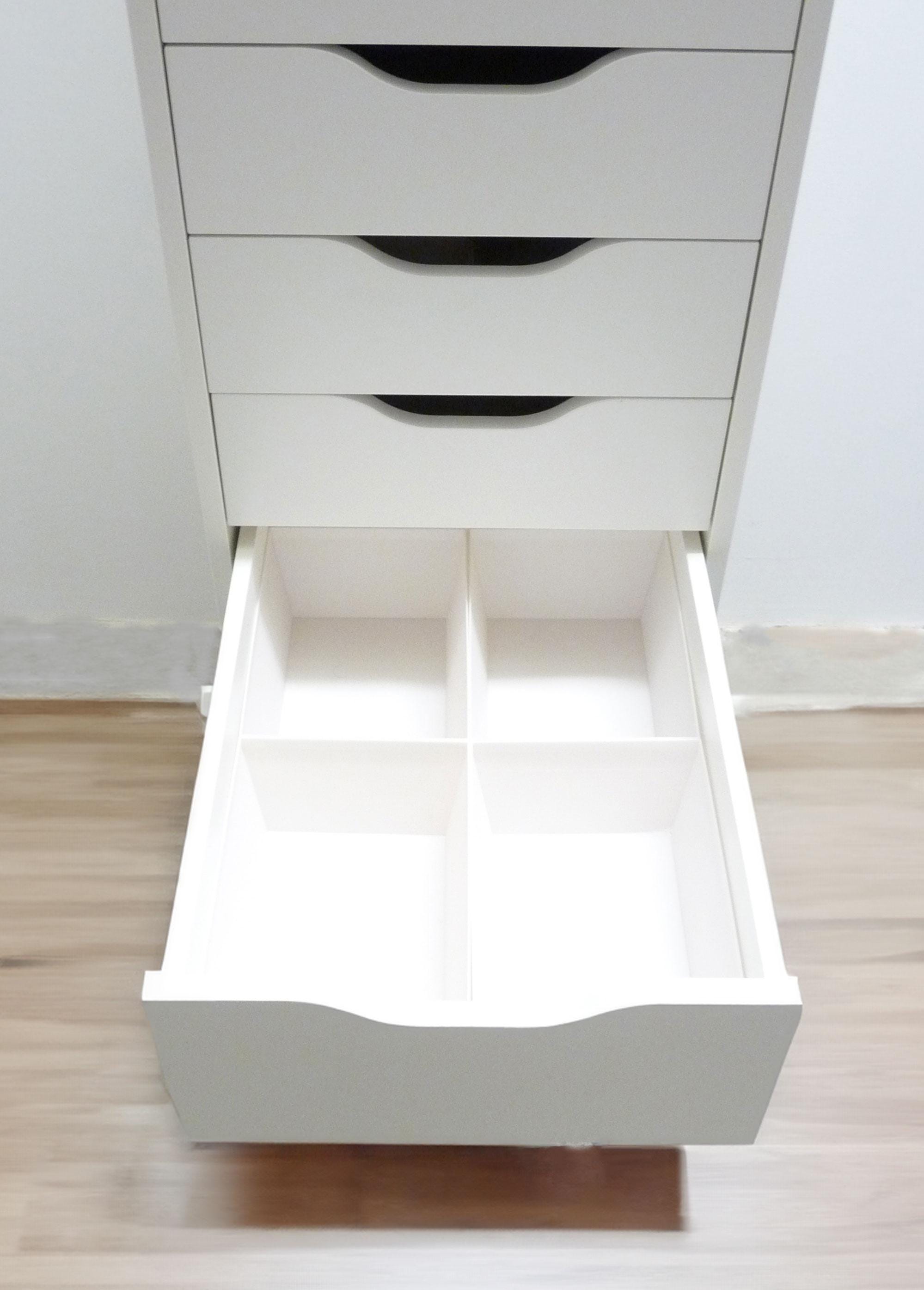 Ikea Alex Drawer Insert Set 1 Tall Drawer | Drawer Cabinet (36 X