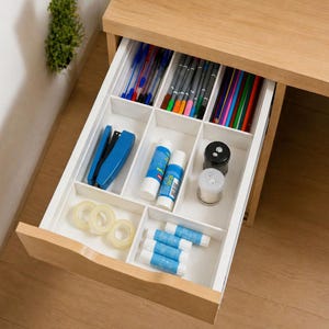 Organizador de cajones IKEA ALEX 36x70 – Inserto para cajón de escritorio – Organizador de oficina, maquillaje y almacenamiento – Diseño C