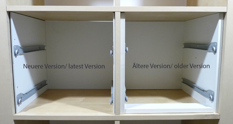 Expedit Shelf Insert Ikea Kallax Expedit Drawer Insert Set 1 (old Version) - Etsy