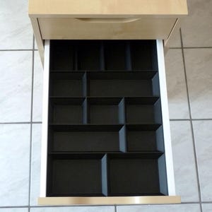 Ikea Alex drawer insert set 1