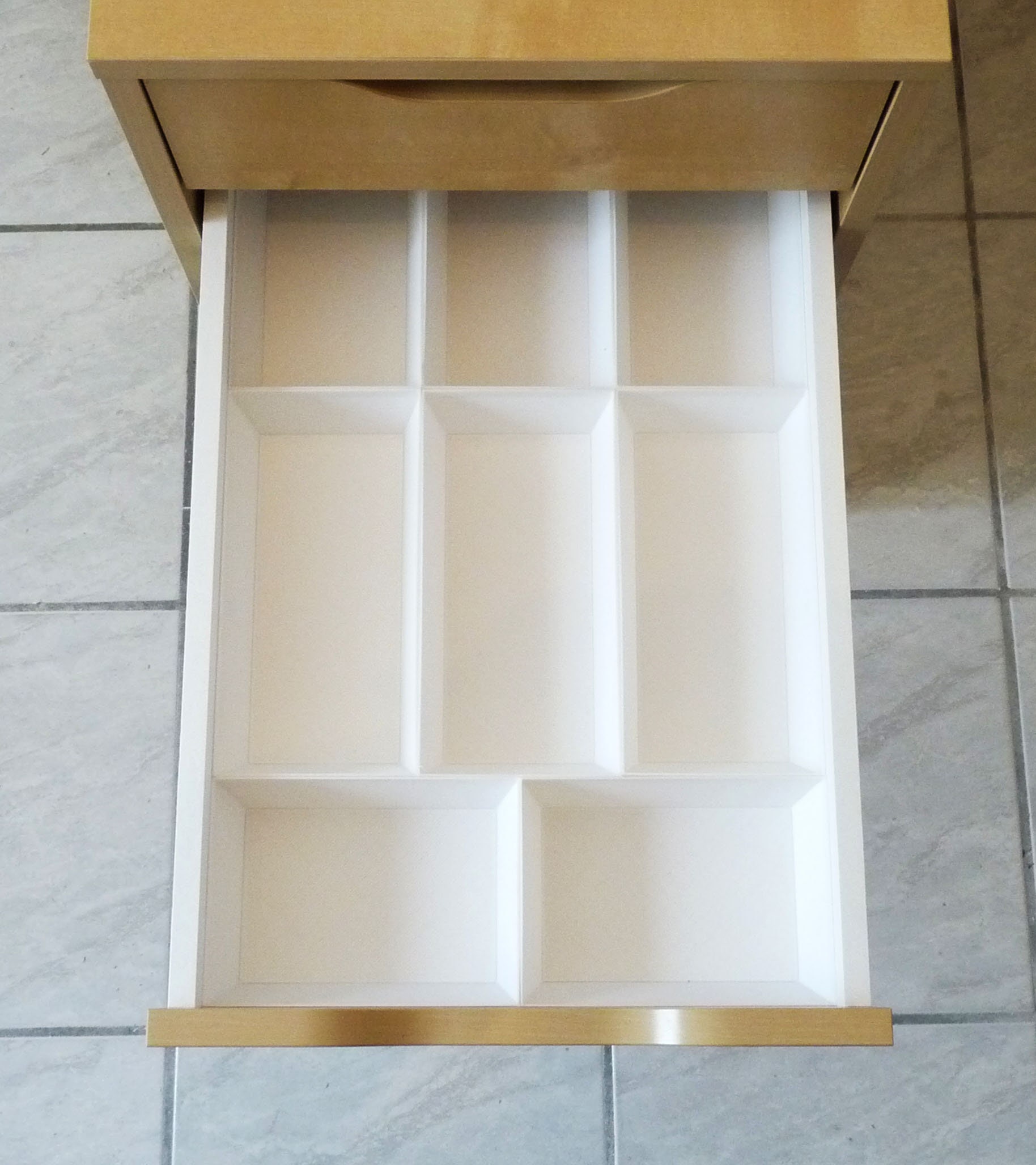 Drawer Organizer Insert for IKEA ALEX 36x70 Cm – Set C | 1 Shallow