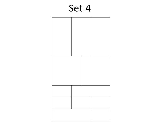 Ikea Alex Drawer Insert Set of 4 | Drawer Cabinet (36 X 70) With 5
