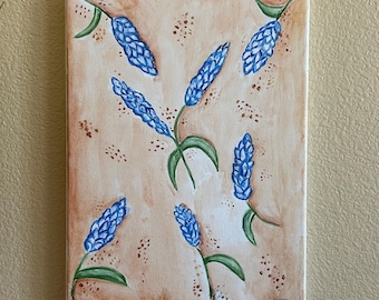 Blue Flower Painting
