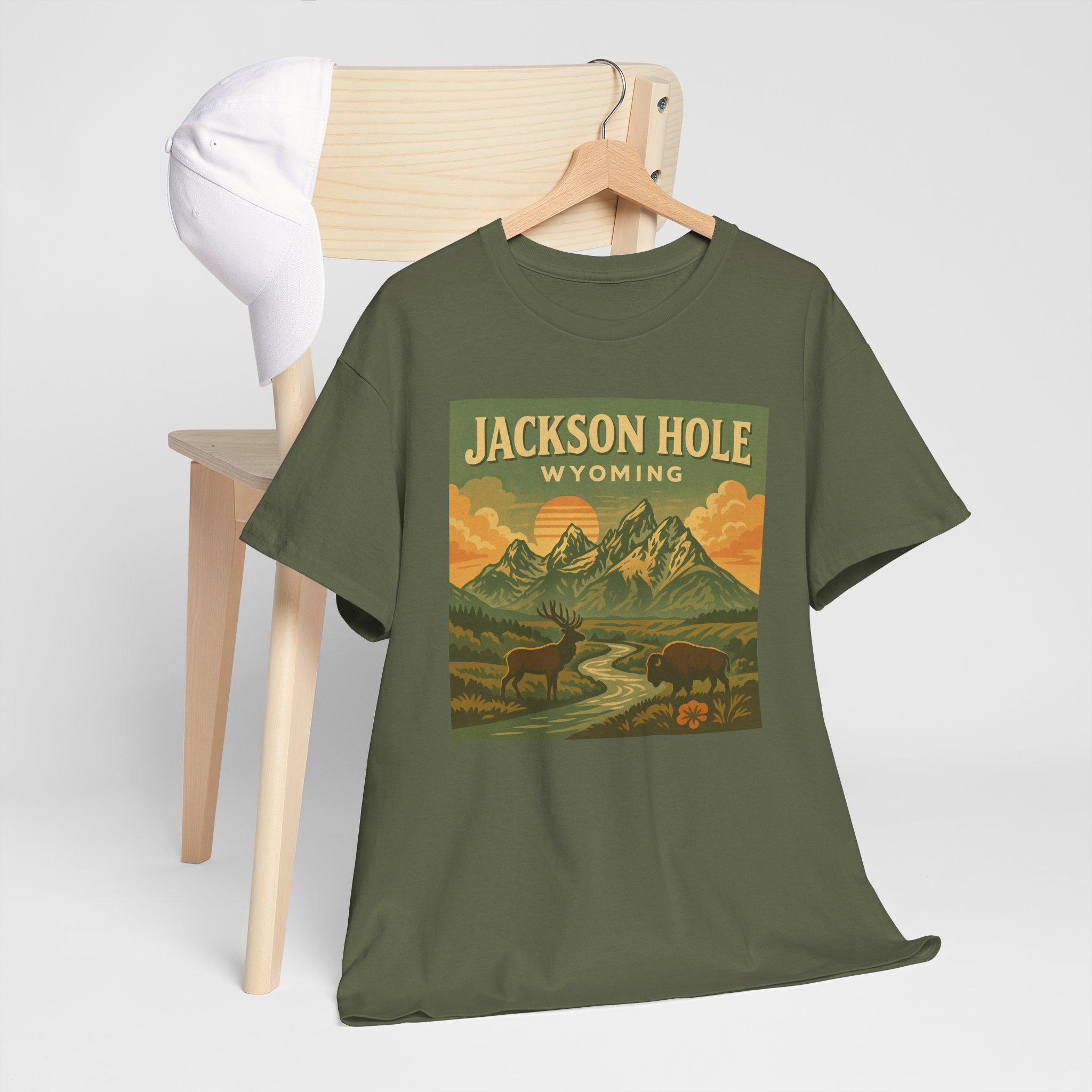 専用2 Vintage Jackson Hole T-shirt: Wyoming National Park Souvenir - Etsy