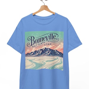 Bonneville Salt Flats Shirt | Bonneville Salt Flats Souvenir Tee Shirt | Bonneville Salt Flats Gift Idea | Bonneville Salt Flats Utah