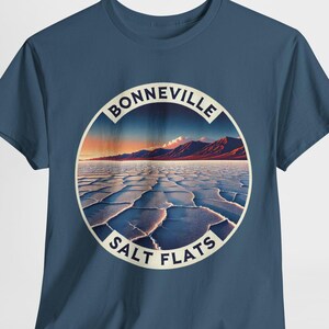 Bonneville Salt Flats Tee Shirt | Bonneville Salt Flats Souvenir Shirt | Bonneville Salt Flats Utah | Bonneville Salt Flats Gift Tee Shirt