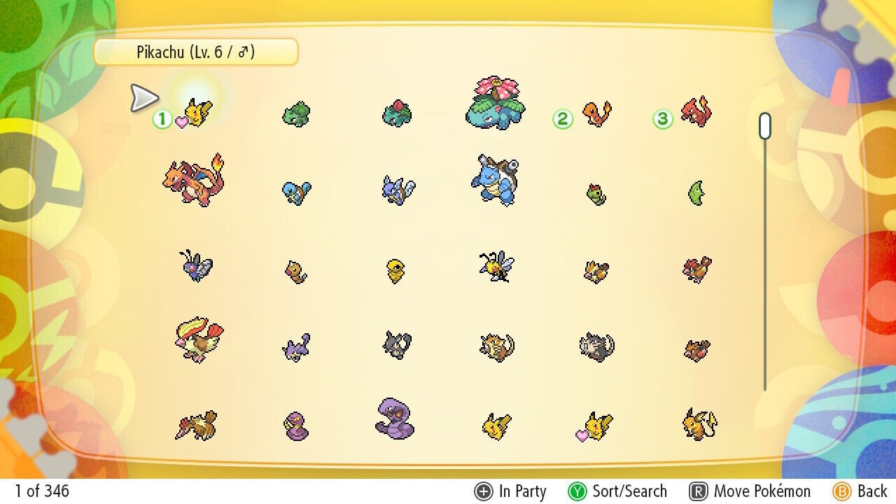 Complete/full Kanto Pokedex - Pokemon Lets Go Pikachu/eevee HOME Shiny ...