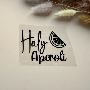 Transferencia termoadhesiva - Holy Aperoli