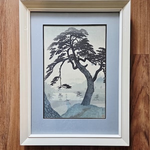 日本の木版画、1983年、大型、俵屋宗達「風神雷神図屏風」。 - Etsy 日本