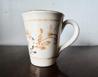 Vintage Artimino Italiaanse aardewerk koffiemok