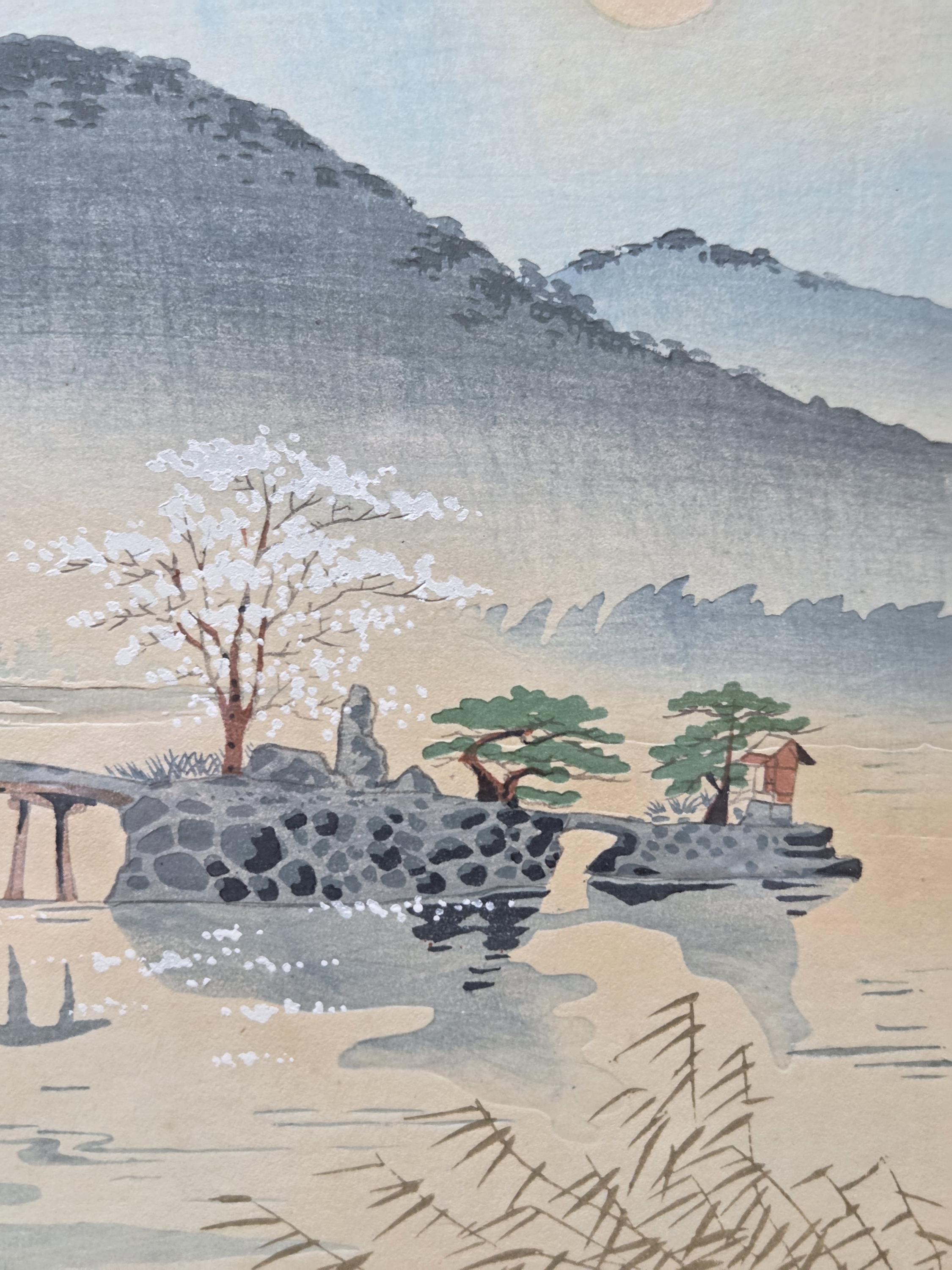 徳力富吉郎 木版画 日本美術 日本 富士山 風景画 日本美術 - Etsy 日本