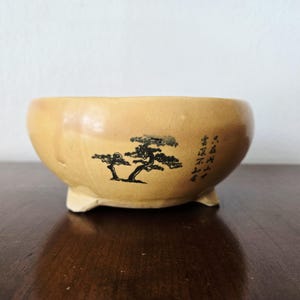 Vintage Japanese Bonsai Planter Japanese Pottery Jardiniere Antique Jardinieres Japanese Art
