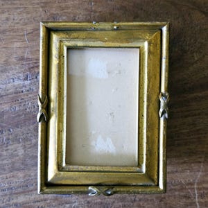 Antique Brass Picture Frame 1900s Gold Picture Frames