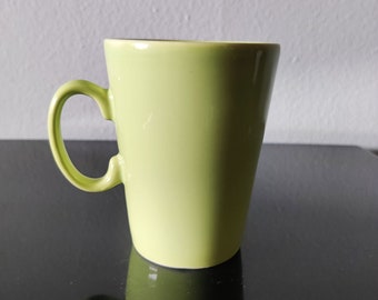 Vintage Lime Green Coffee Mug by Just Mugs England Just Mugs England British Pottery