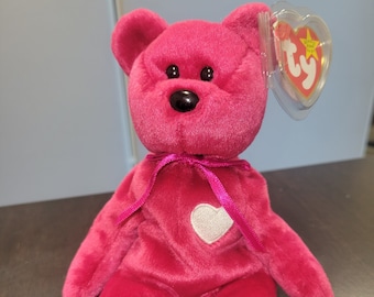 Ty Beanie Baby Collectible with Tag Errors Valentina- Super Rare