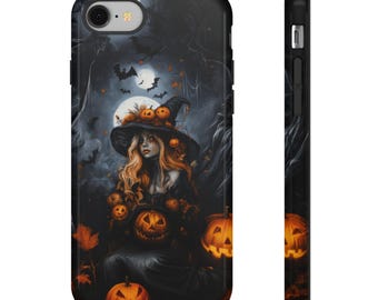 Vintage Witch Phone Case Vintage Halloween Phone Case Tough Phone Case iPhone cases ALL SIZES Samsung Halloween Gift for Her Gothic Witch