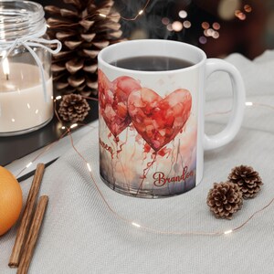 Personalized Valentines Day Mug Custom Valentines Mug Love Mug Couples Mug Anniversary Mug Anniversary Gift Valentines Cute Girlfriend Gift