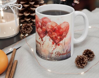 Personalized Valentines Day Mug Custom Valentines Mug Love Mug Couples Mug Anniversary Mug Anniversary Gift Valentines Cute Girlfriend Gift