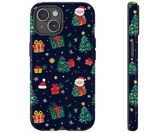 Vintage Christmas Phone Case Santa Phone Case iPhone cases Samsung cases Christmas Tree Phone case Christmas Gift