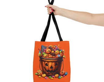 Trick Or Treat Bag Halloween Bags Halloween Treat Bags Scary Bags Halloween Candy Bag Halloween Tote Witch Bag Kids Candy Bag