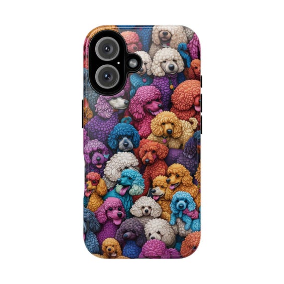 Poodles Tough Cases Dog Lover Phone Case Dog Mama Phone Case Gift for Dog Mom