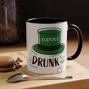 Personalized St. Patrick&#39;s Mug Clover Mug St Patricks Day Mug St. Pattys Day Mug Leprechaun Mug Irish Hat St Pattys Gift Funny Irish Gift