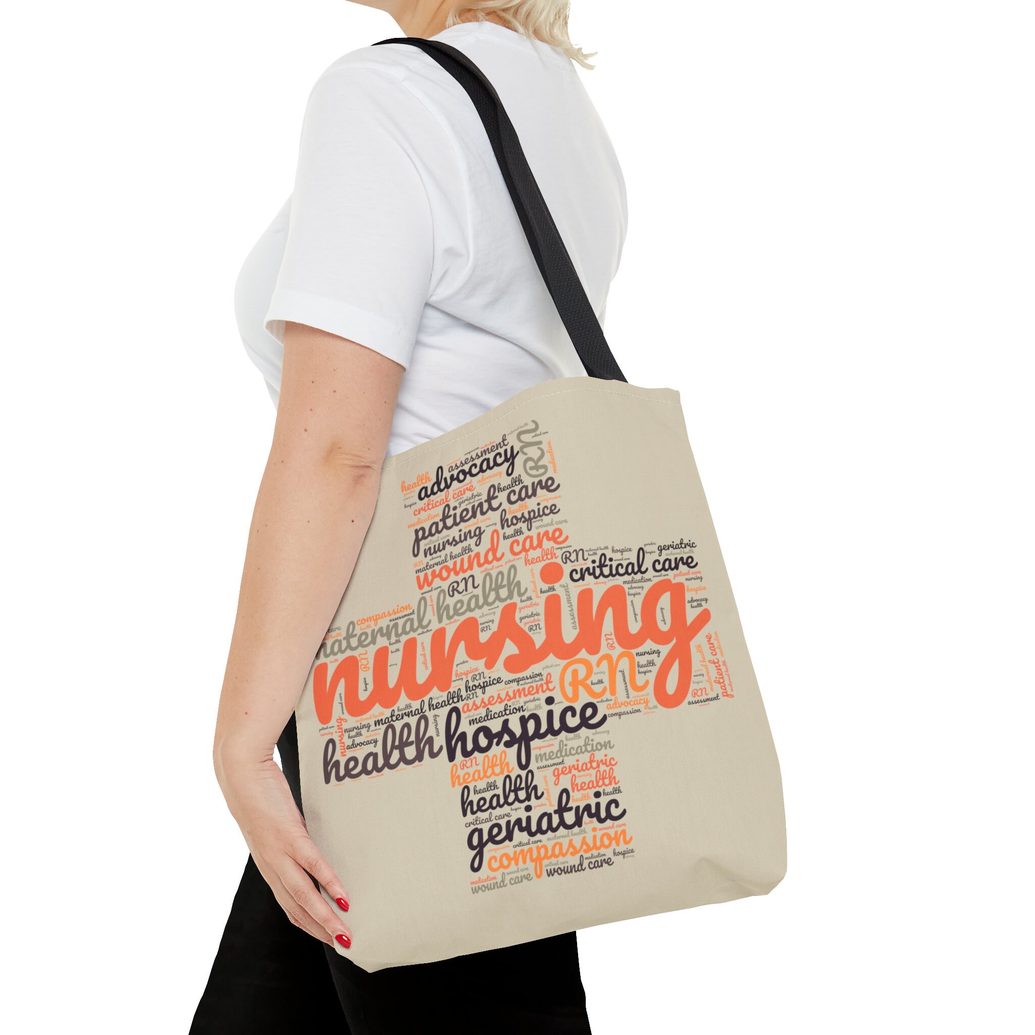 Borsa Portavino Per Infermiera DOI-LANEE In Cotone E Lino, Con Coullisse, Per Bottiglia 0,75 L, Regalo Di Laurea O Ringraziamento Per Infermieri