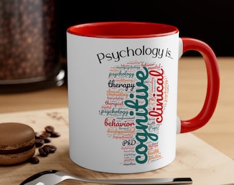 Psychology Mug funny mug coffee mug graduation gift for psychologist mental health gift for psychology student behavior therapist mug