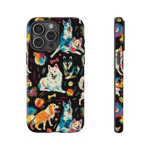Cute Dog Phone Case iPhone case 15, 14, 13, 12, 11, X, XR, XS, 8, 7 ALL Sizes Cute Gift for Her Dog Lover Gift Dog Mom Gift Dog Dad Gift