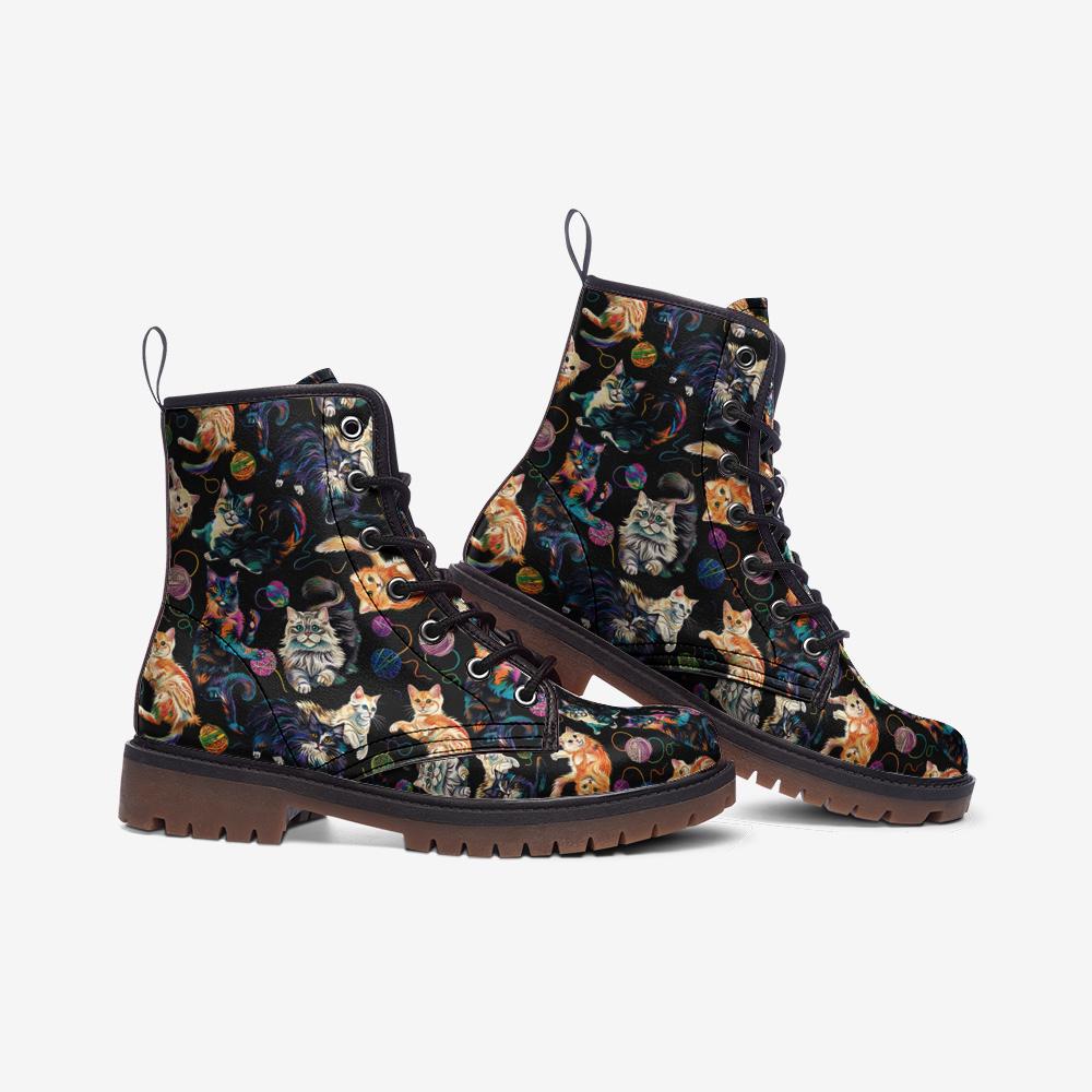 Cat Boots Cat Lover Boots Cat Mama Boots Cat Shoes