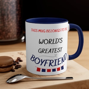 World&#39;s Greatest Boyfriend Mug, World&#39;s Best Boyfriend Mug, Boyfriend gift, gift for him, anniversary gift, anniversary gifts, Valentines